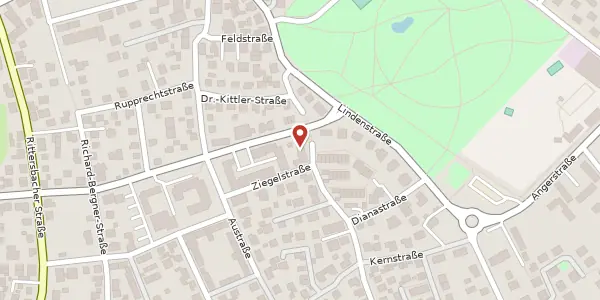Karte der Umgebung von Friedrich-Ebert-Str. 24, 91126 Schwabach