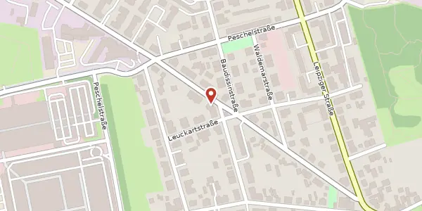 Karte der Umgebung von Rankestraße 21, 01139 Dresden