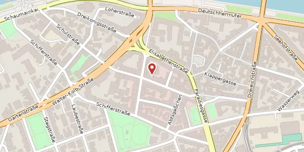 Karte der Umgebung von Wallstraße 24, 60594 Frankfurt