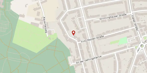 Karte der Umgebung von Hülchrather Str. 22, 40221 Düsseldorf