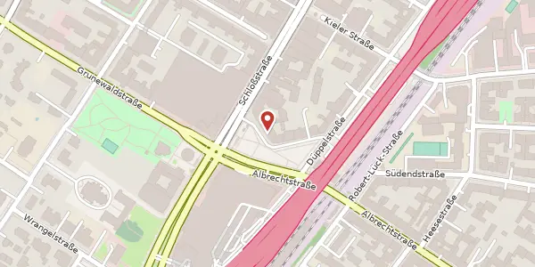 Karte der Umgebung von Albrechtstraße 131, 12165 Berlin