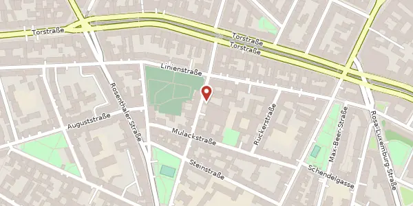 Karte der Umgebung von Gormannstraße 14, 10119 Berlin