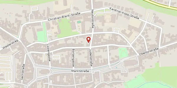 Karte der Umgebung von Jüdenstraße 19, 37115 Duderstadt