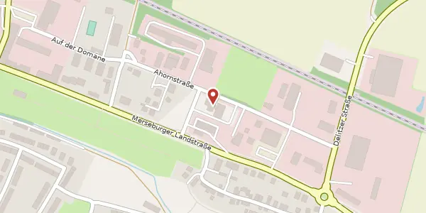 Karte der Umgebung von Ahornstr. 10, 06246 Bad Lauchstädt