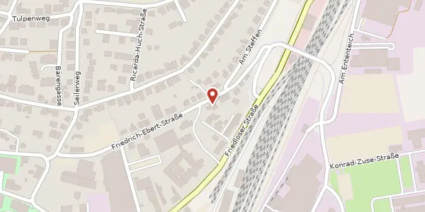 Karte der Umgebung von Friedrich-Ebert-Straße 11, 36251 Bad Hersfeld
