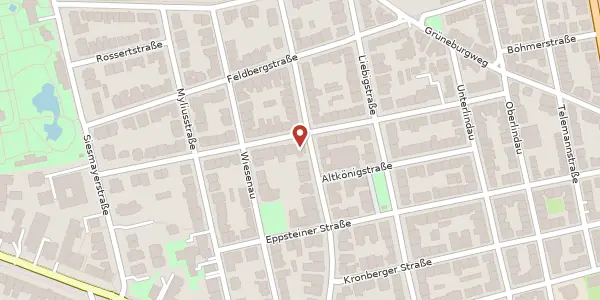 Karte der Umgebung von Friedrichstr. 31-33, 60323 Frankfurt