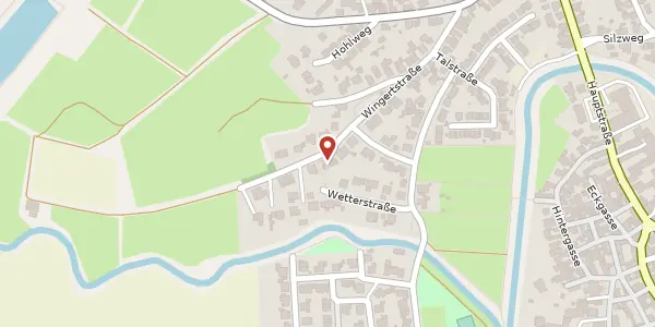 Karte der Umgebung von Wingertstr. 32, 61194 Niddatal