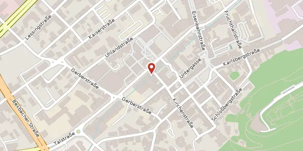 Karte der Umgebung von Talstraße 33, 66424 Homburg