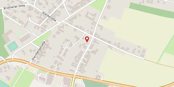 Karte der Umgebung von Wittichenauer Straße 25 A, 02977 Hoyerswerda