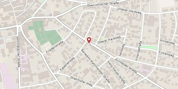 Karte der Umgebung von Dr. Eugen-Schön-Straße 20, 97332 Volkach