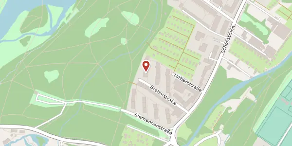 Karte der Umgebung von Brehmstr. 22, 81543 München
