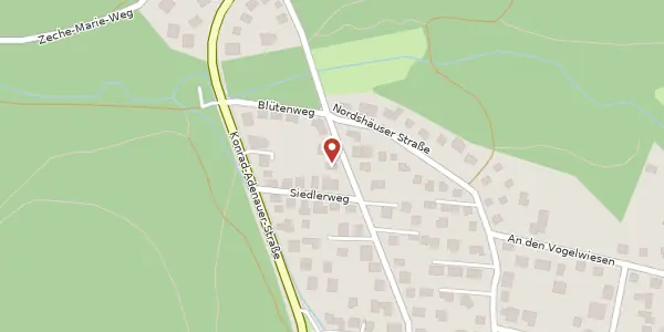 Karte der Umgebung von Brasselsbergstraße 6, 34132 Kassel