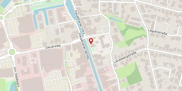 Karte der Umgebung von Hauptkanal links 24, 26871 Papenburg