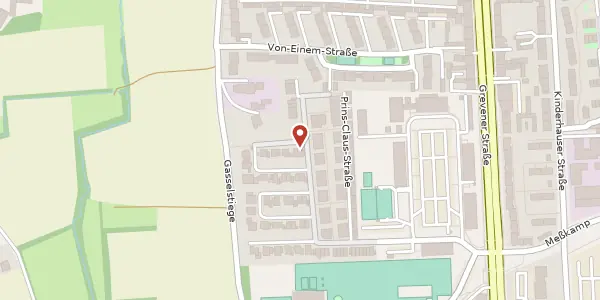 Karte der Umgebung von Prins-Claus-Str. 111, 48159 Münster