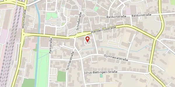 Karte der Umgebung von Wendalinusstraße 2, 66606 St. Wendel