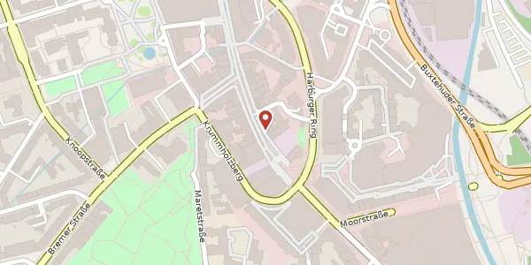 Karte der Umgebung von Lüneburger Str. 12, 21073 Hamburg