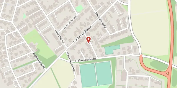 Karte der Umgebung von Schornheide 9, 48157 Münster