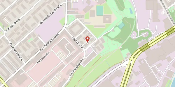 Karte der Umgebung von Naststraße 36, 70376 Stuttgart