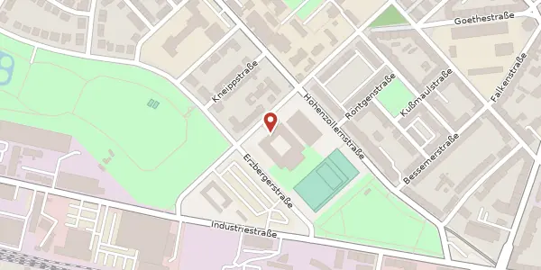 Karte der Umgebung von Pettenkoferstraße 9, 67063 Ludwigshafen am Rhein
