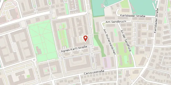 Karte der Umgebung von Pfarrer-Brantzen-Str. 130, 55122 Mainz