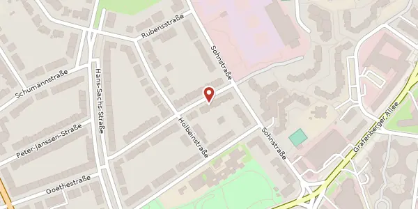 Karte der Umgebung von Rembrandtstr. 31, 40237 Düsseldorf