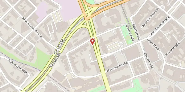 Karte der Umgebung von Overwegstr. 47, 45879 Gelsenkirchen
