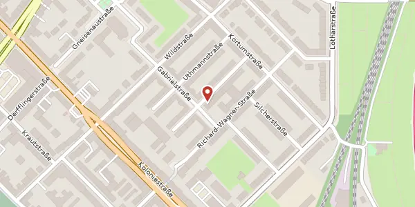Karte der Umgebung von Richard-Dehmel-Str. 3K, 47057 Duisburg