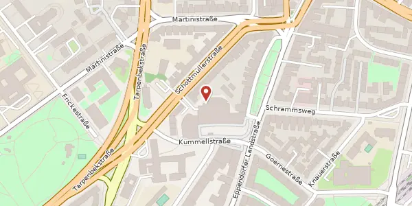 Karte der Umgebung von Schottmüllerstraße 20a, 20251 Hamburg