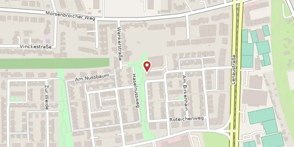 Karte der Umgebung von In der Gartenstadt 57, 40470 Düsseldorf