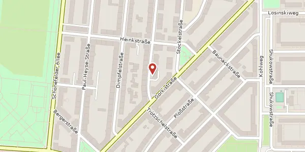 Karte der Umgebung von Taubestraße 2 - 4, 04347 Leipzig