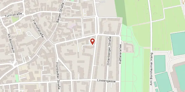 Karte der Umgebung von Inheidener Str. 41, 60385 Frankfurt