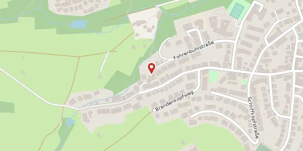 Karte der Umgebung von Fohrenbühlstraße 45, 70569 Stuttgart