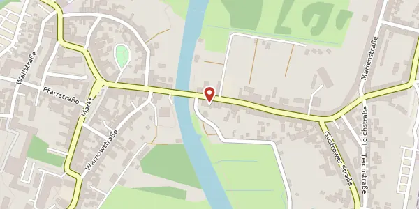 Karte der Umgebung von Loxstedter Straße 4, 18258 Schwaan