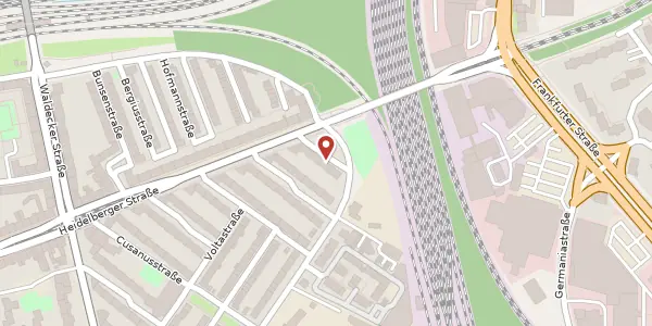 Karte der Umgebung von Kirchhoffstr. 3, 51065 Köln