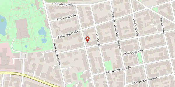Karte der Umgebung von Myliusstr. 38, 60323 Frankfurt