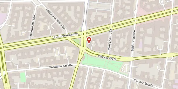 Karte der Umgebung von Kurfürstendamm 182, 10707 Berlin