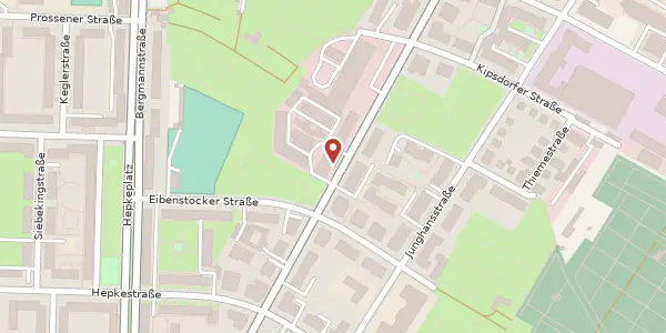 Karte der Umgebung von Schlüterstraße 29, 01277 Dresden