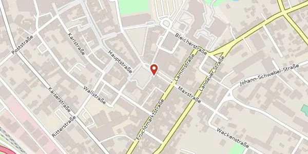 Karte der Umgebung von Hauptstraße 7, 66482 Zweibrücken