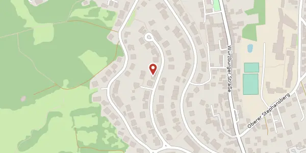 Karte der Umgebung von Auf dem Lerchenbühl 33, 96049 Bamberg