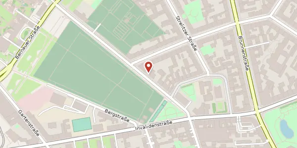 Karte der Umgebung von Ackerstraße 35, 10115 Berlin