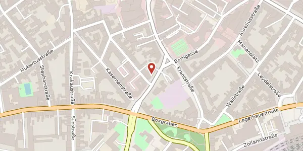 Karte der Umgebung von Karmeliterstr 6, 52064 Aachen