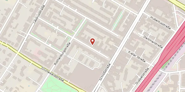 Karte der Umgebung von Muthesiusstraße 8, 12163 Berlin