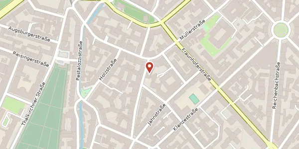 Karte der Umgebung von Hans-Sachs-Str. 3, 80469 München