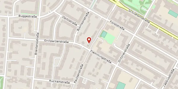 Karte der Umgebung von Paulsenstraße 44 B, 12163 Berlin