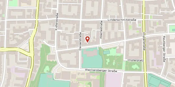 Karte der Umgebung von Valleystr. 48, 81371 München