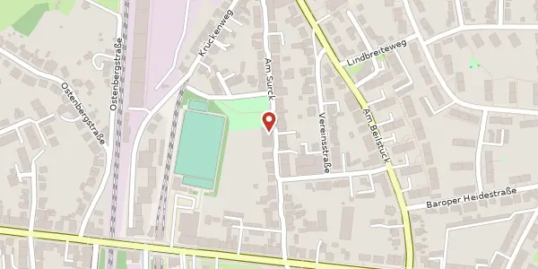 Karte der Umgebung von Am Surck 22, 44225 Dortmund