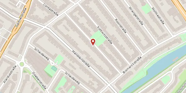 Karte der Umgebung von Gneisenaustraße 23, 20253 Hamburg