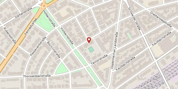 Karte der Umgebung von Schwanthalerstr. 69, 60596 Frankfurt