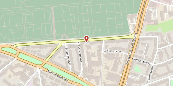 Karte der Umgebung von Rat-Beil-Str. 39, 60318 Frankfurt