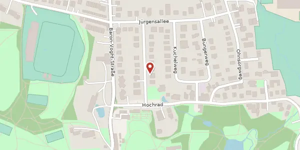 Karte der Umgebung von Marxsenweg 15, 22605 Hamburg
